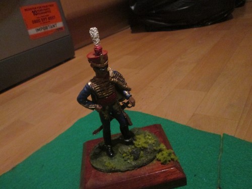 Resin military figure - military, on