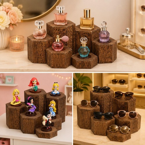 Vintage wood showcase - wood,