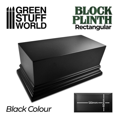 Rectangular top display plinth - rectangular,
