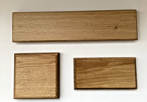 Solid oak display - solid,
