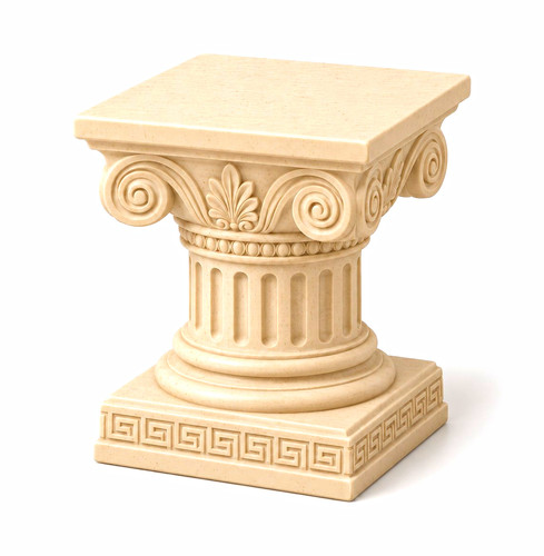 Greek pillar miniature - greek,