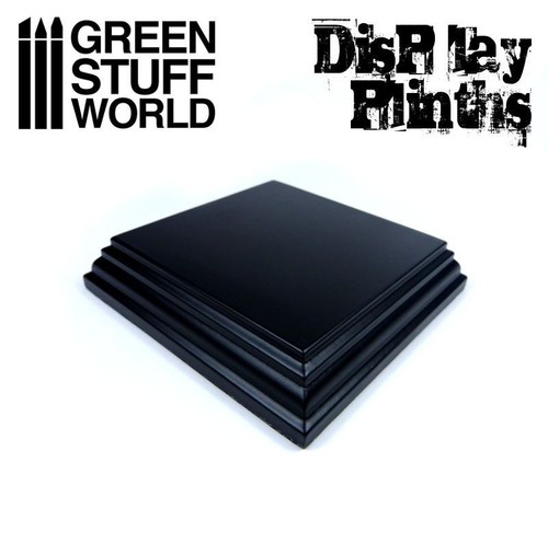 Square top display plinth - square,